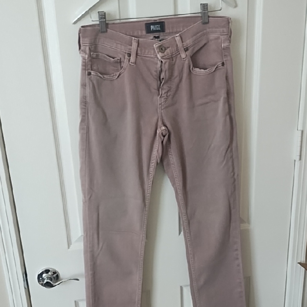 PAIGE Women's Blush Skinny Jeans